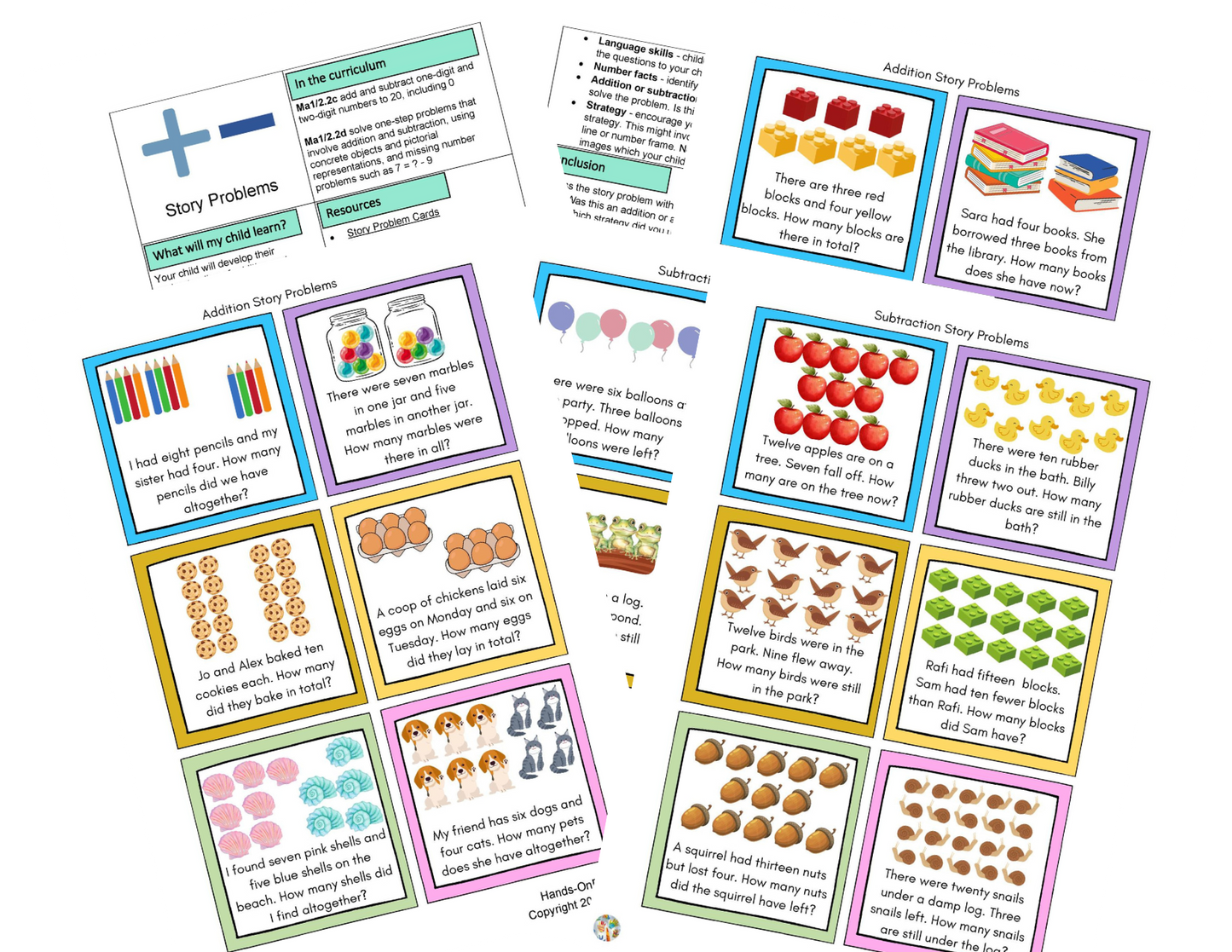 Addition & Subtraction Activities