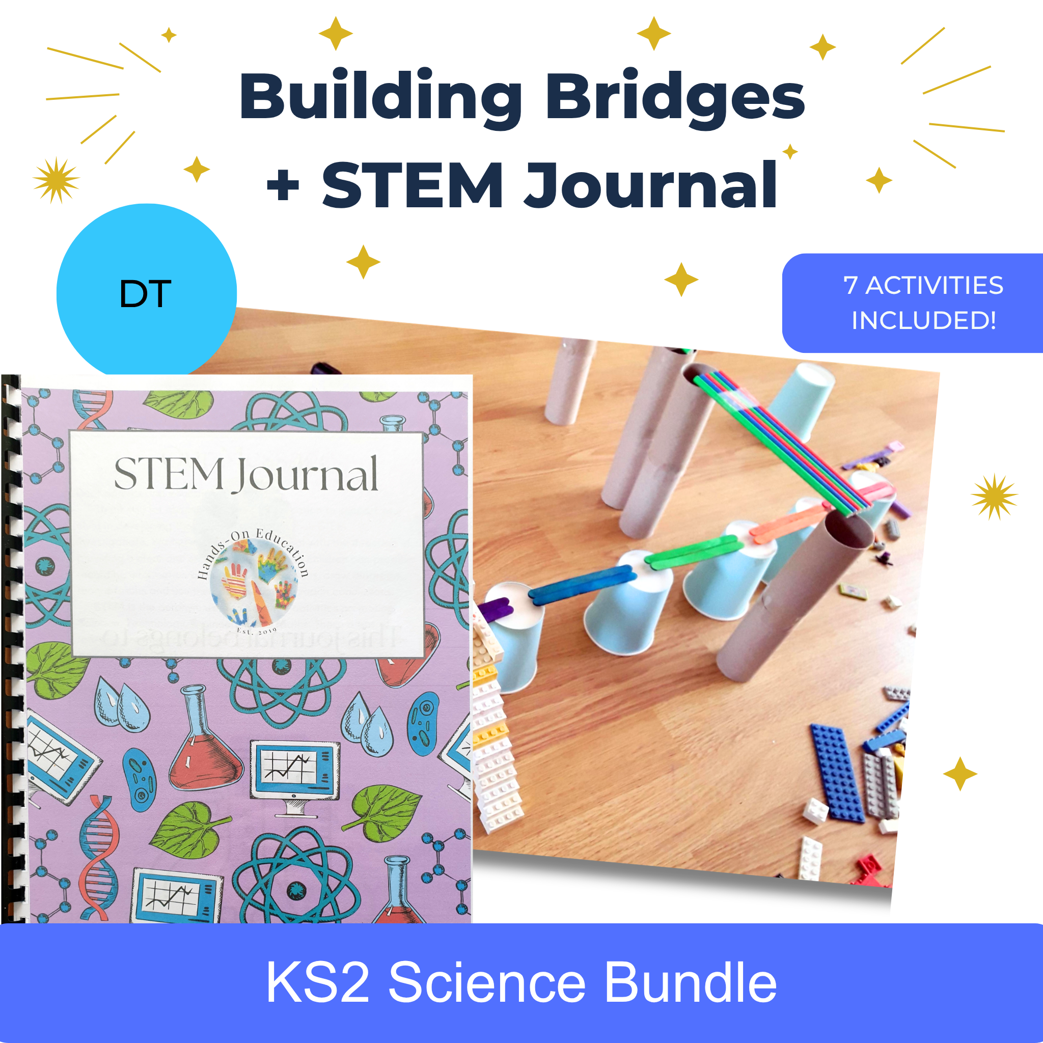 Building Bridges + STEM Journal | KS2 Engineering Topic | Hands-On ...