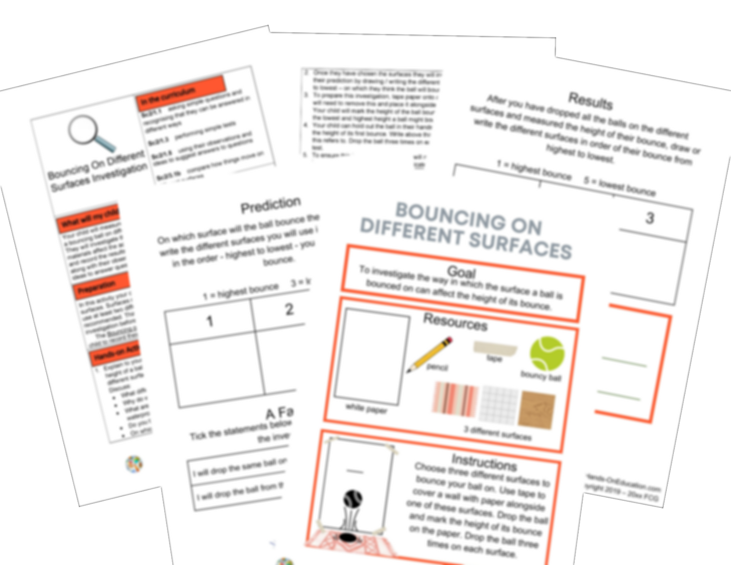 Year 2 Material Investigations Activities