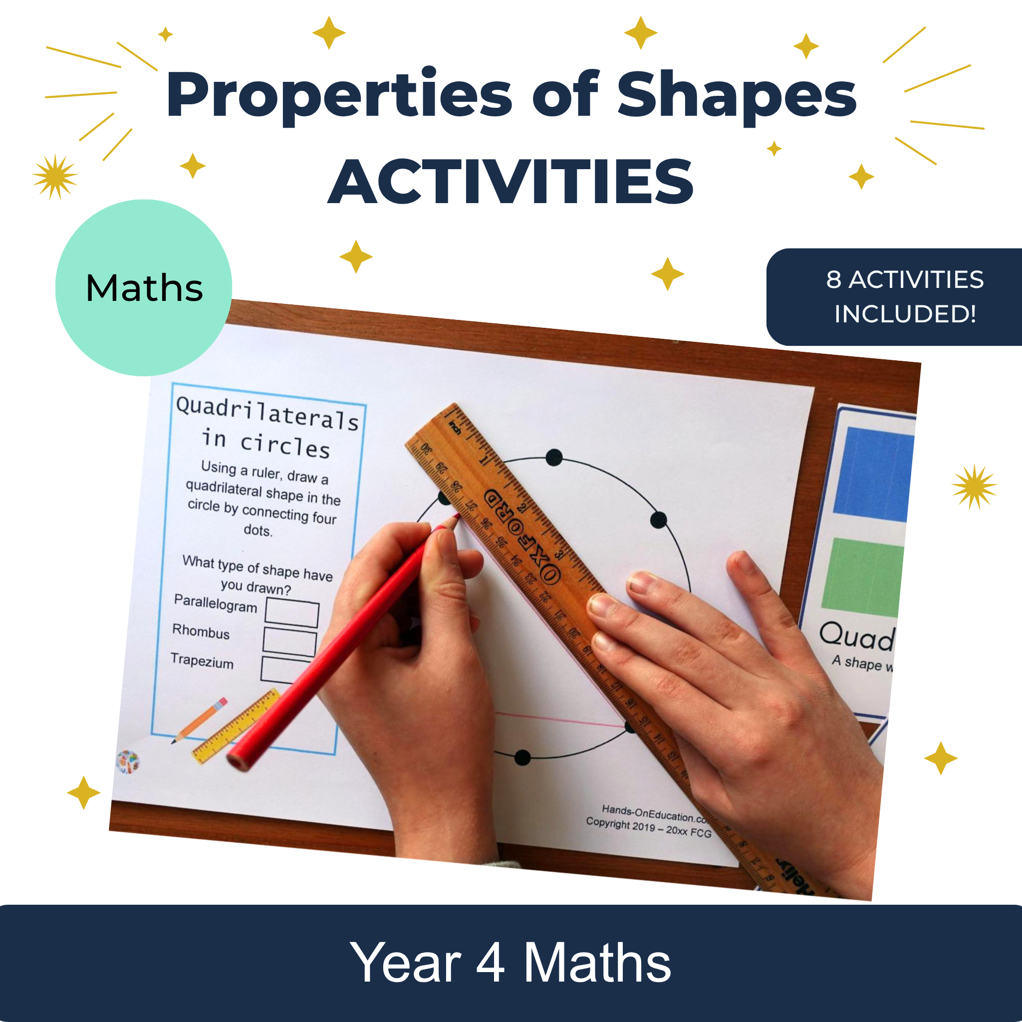 Year 4 Properties of Shapes Activities | KS2 Geometry Maths Pack ...