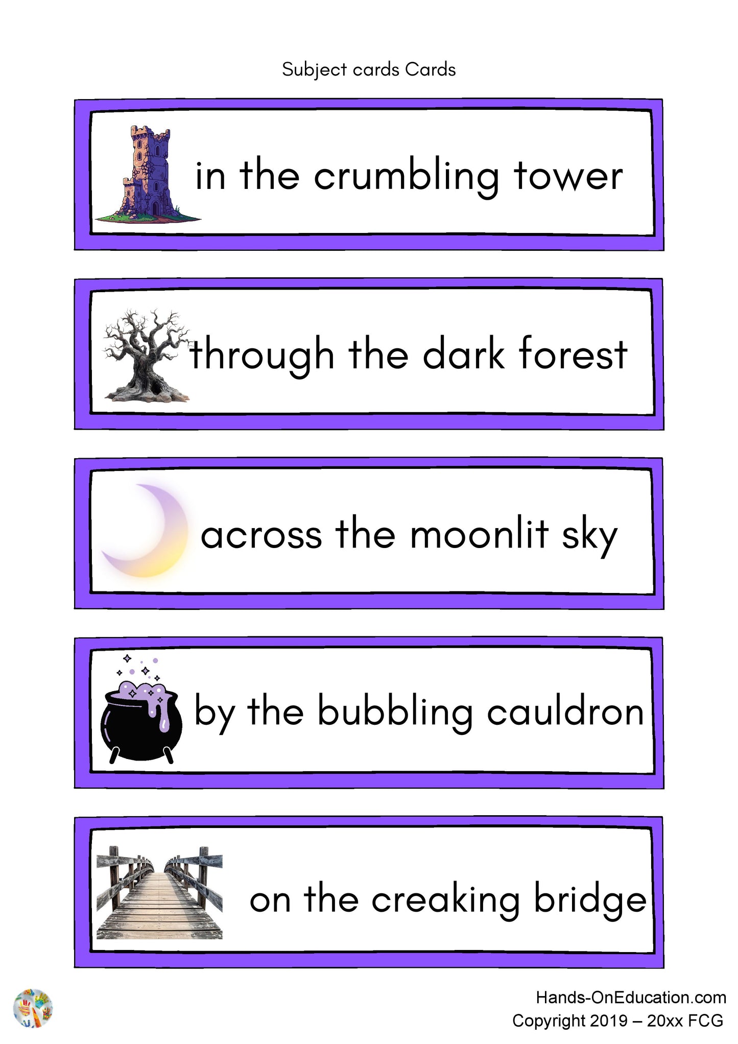 Magical Characters Activities