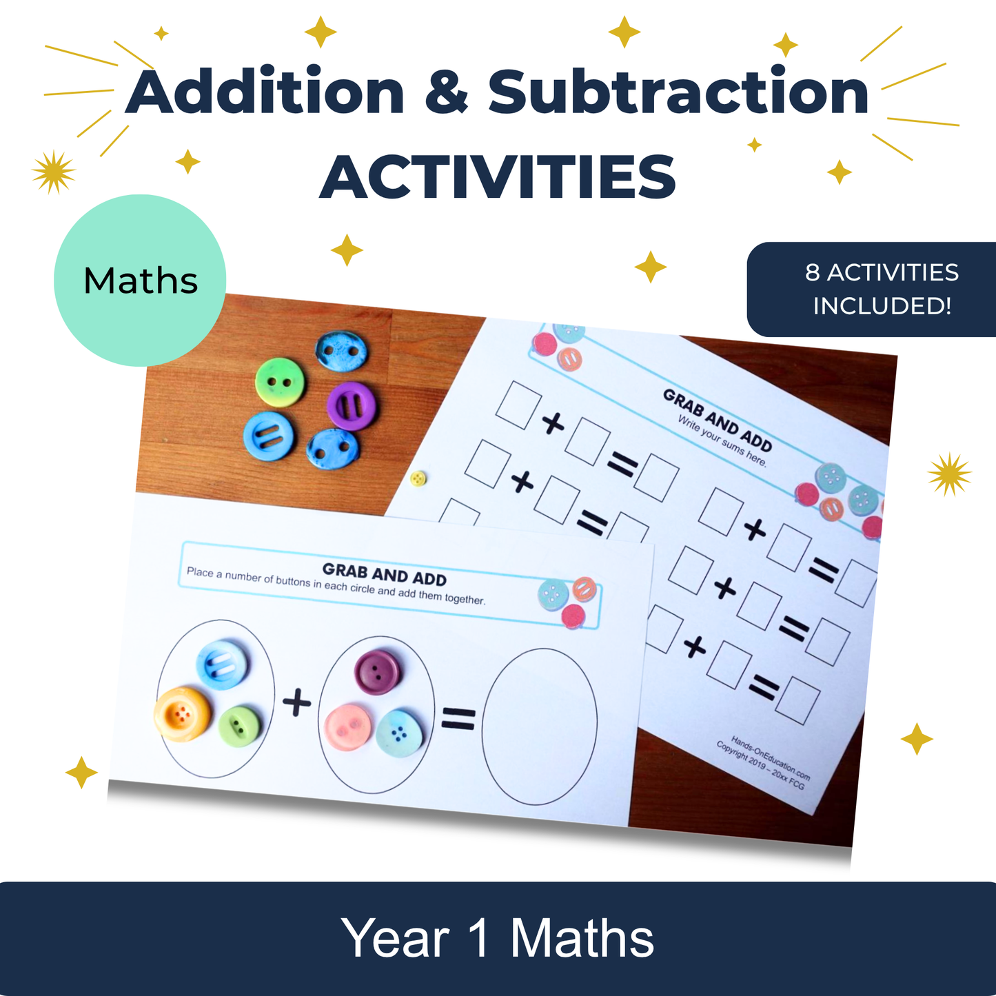 KS1 Maths In Nature One Activités