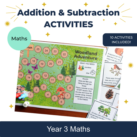 Year 3 Addition and Subtraction Activities