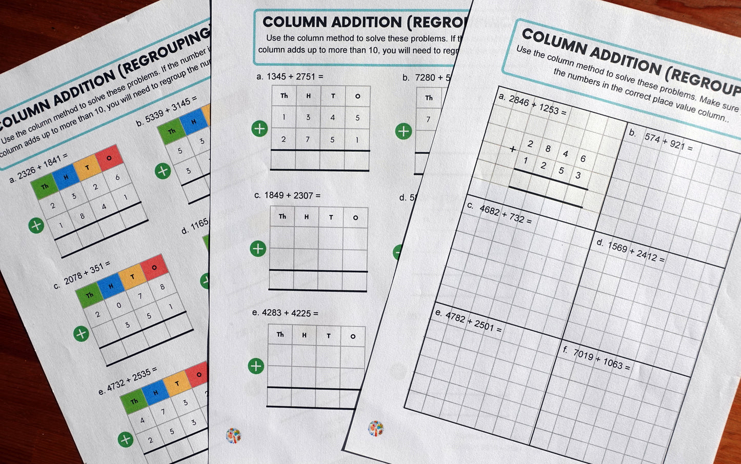 Year 4 Addition and Subtraction Activities