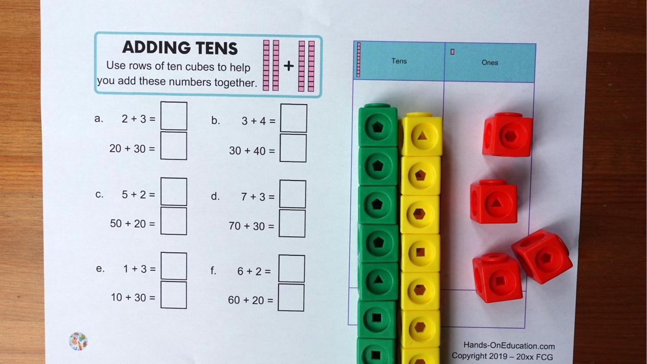 KS1 Matemáticas en la naturaleza Actividades uno