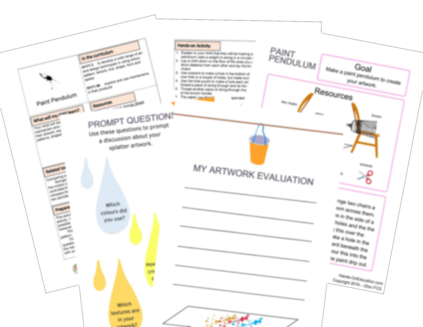 KS1 Art In Action Activities