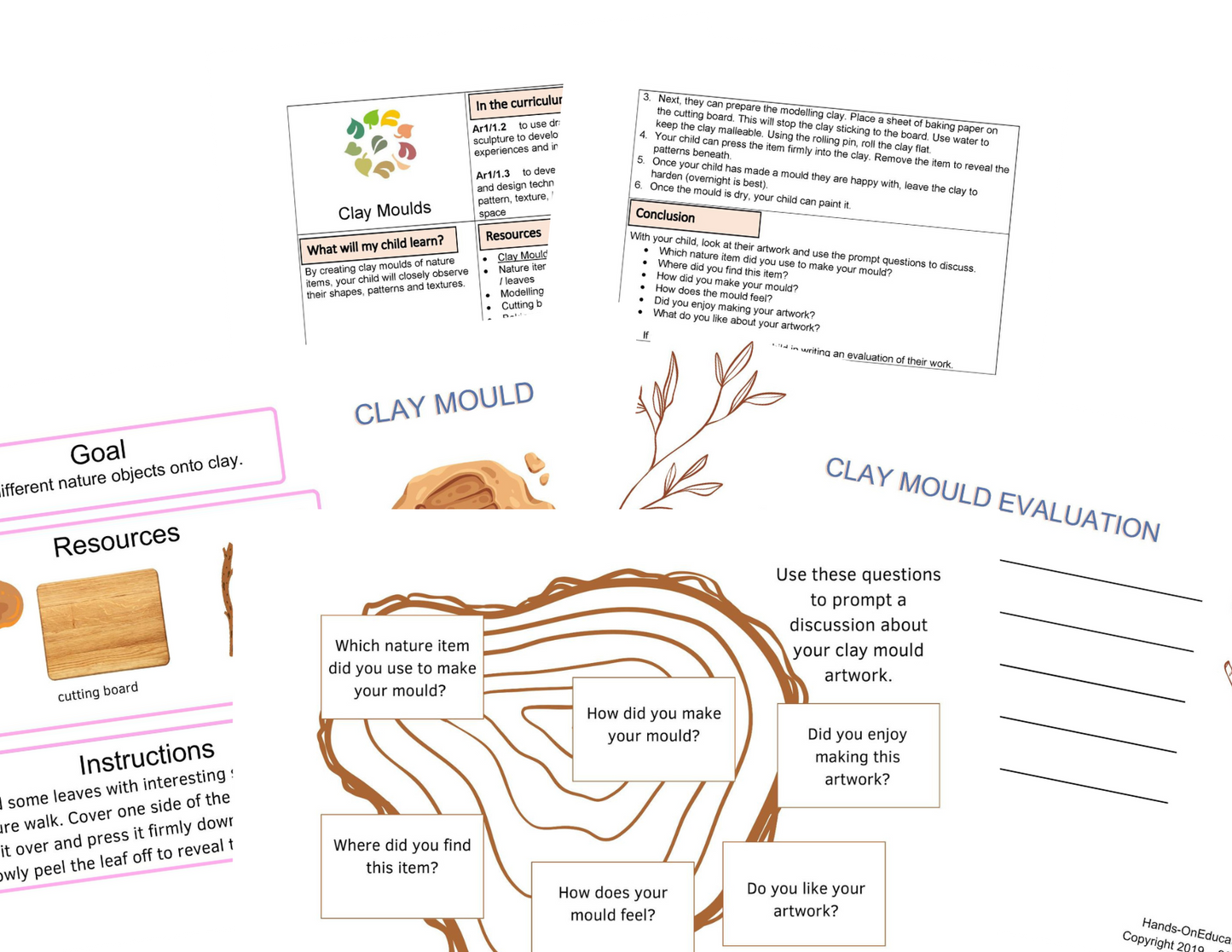 Activités Art Dans La Nature KS1 