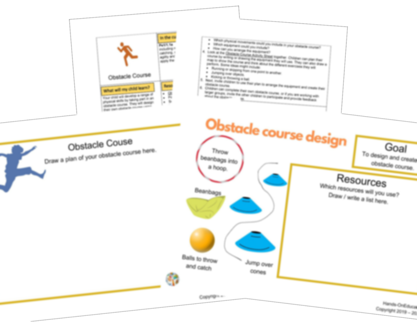 KS1 Athletics Activities