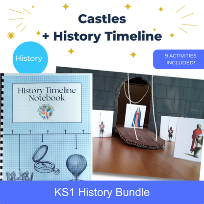 Year 2 Castles + History Timeline Notebook