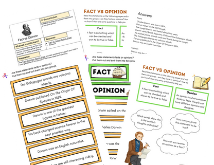 Year 6 Charles Darwin Activities