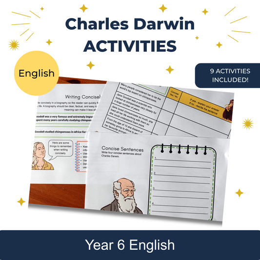 Year 6 Charles Darwin Activities