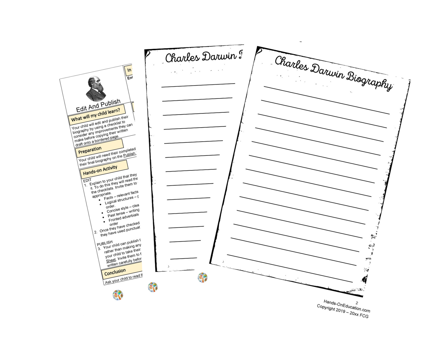 Year 6 Charles Darwin Activities