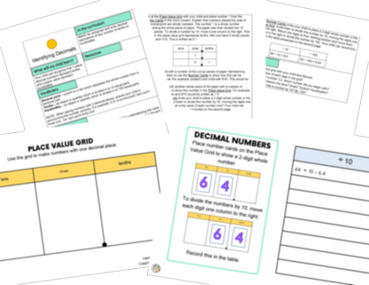 Year 4 Fractions Including Decimals