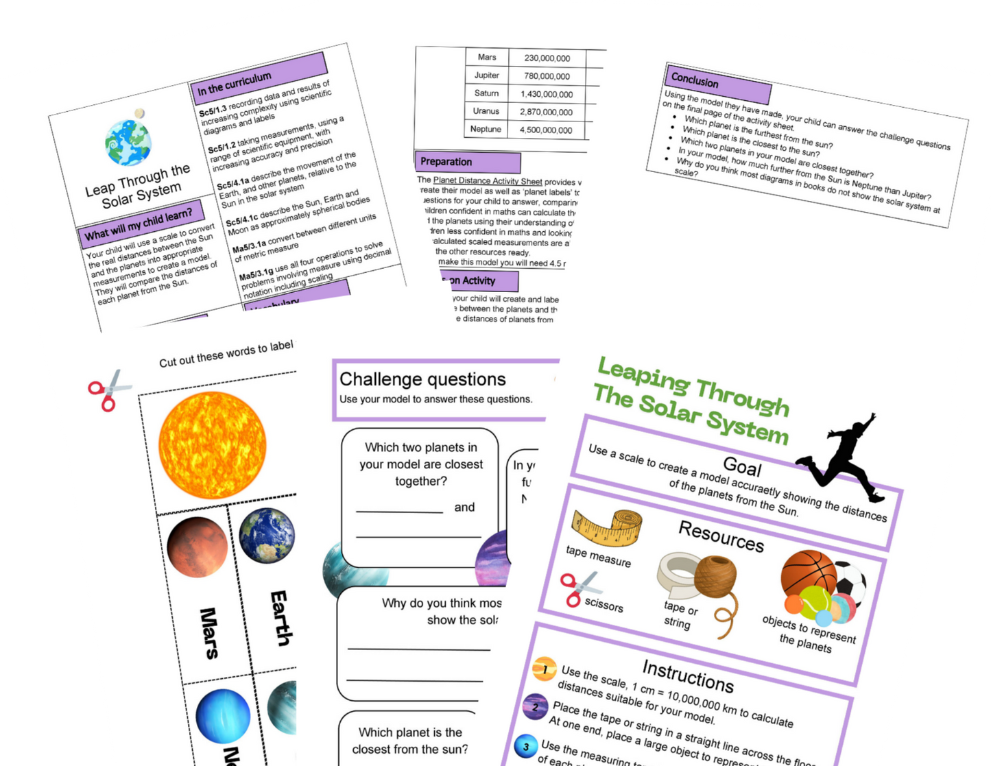 Year 5 Earth And Space