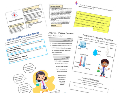 Explanation Writing: States of Matter