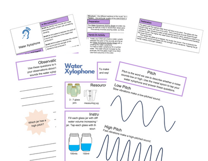 Year 4 Exploring Pitch & Volume + STEM Journal