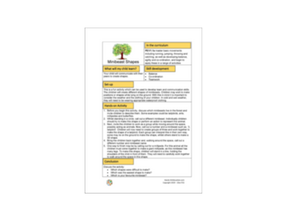 KS1 Forest School Games