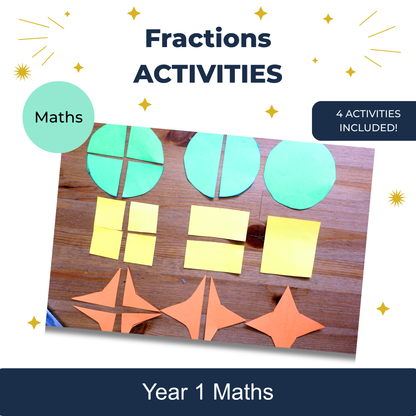 Activités KS1 Fractions One