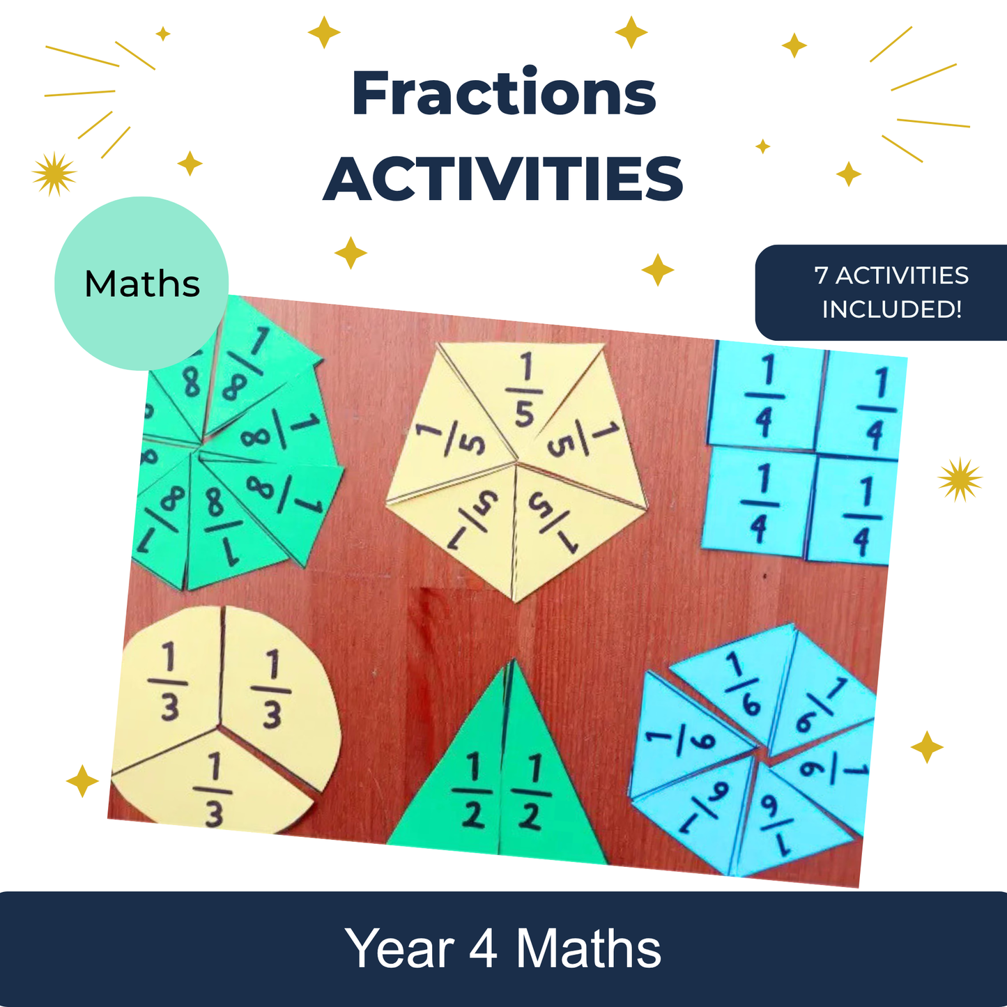 Year 4 Fractions Activities