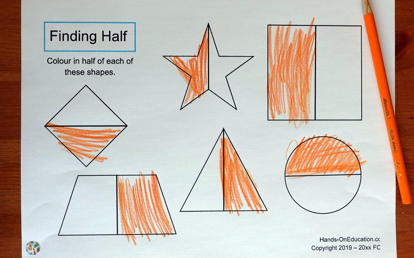 Activités KS1 Fractions One