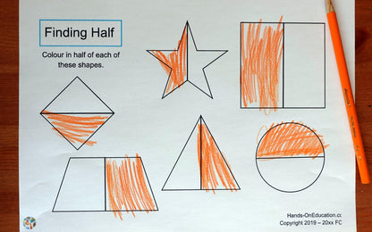 Year 1 Fractions Activities