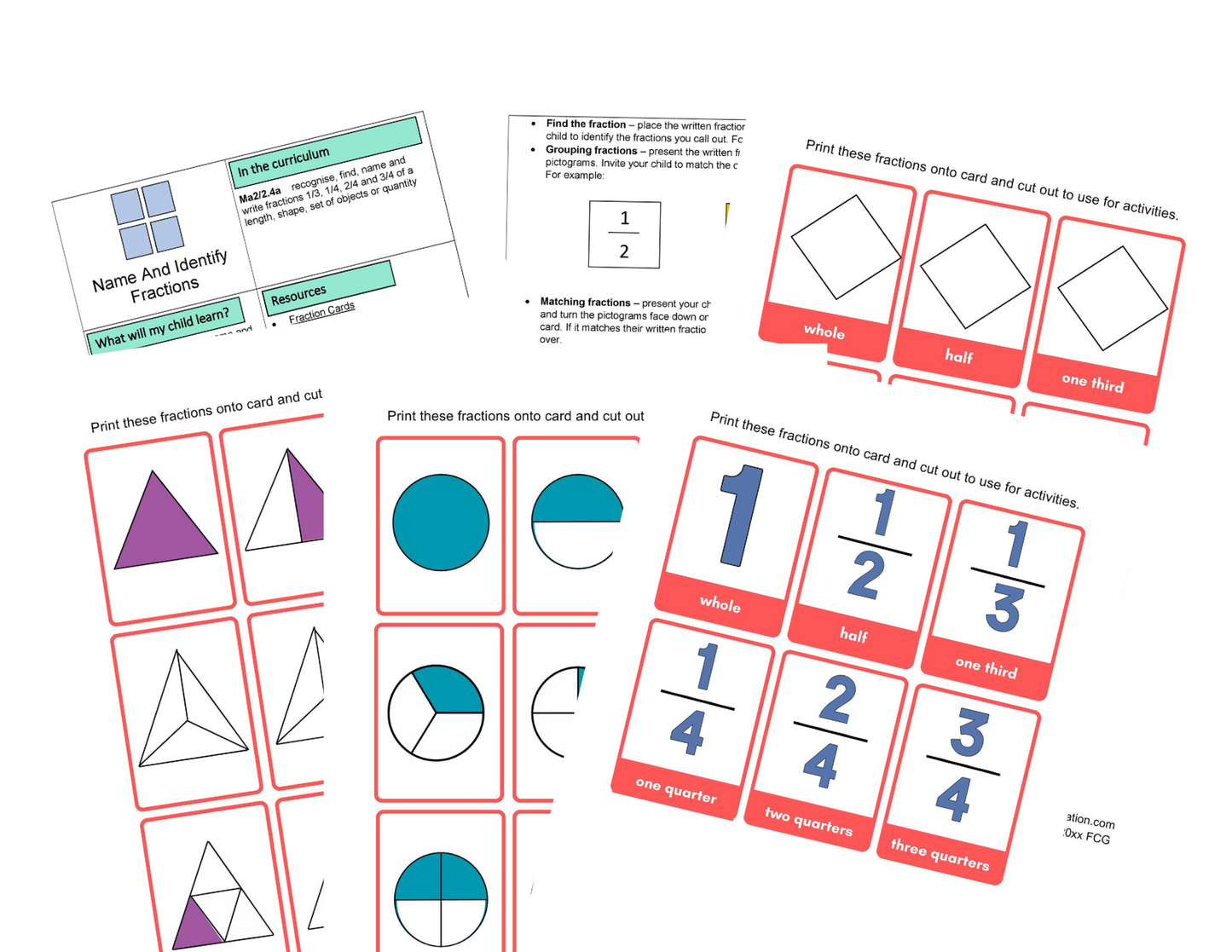 Fractions Activities