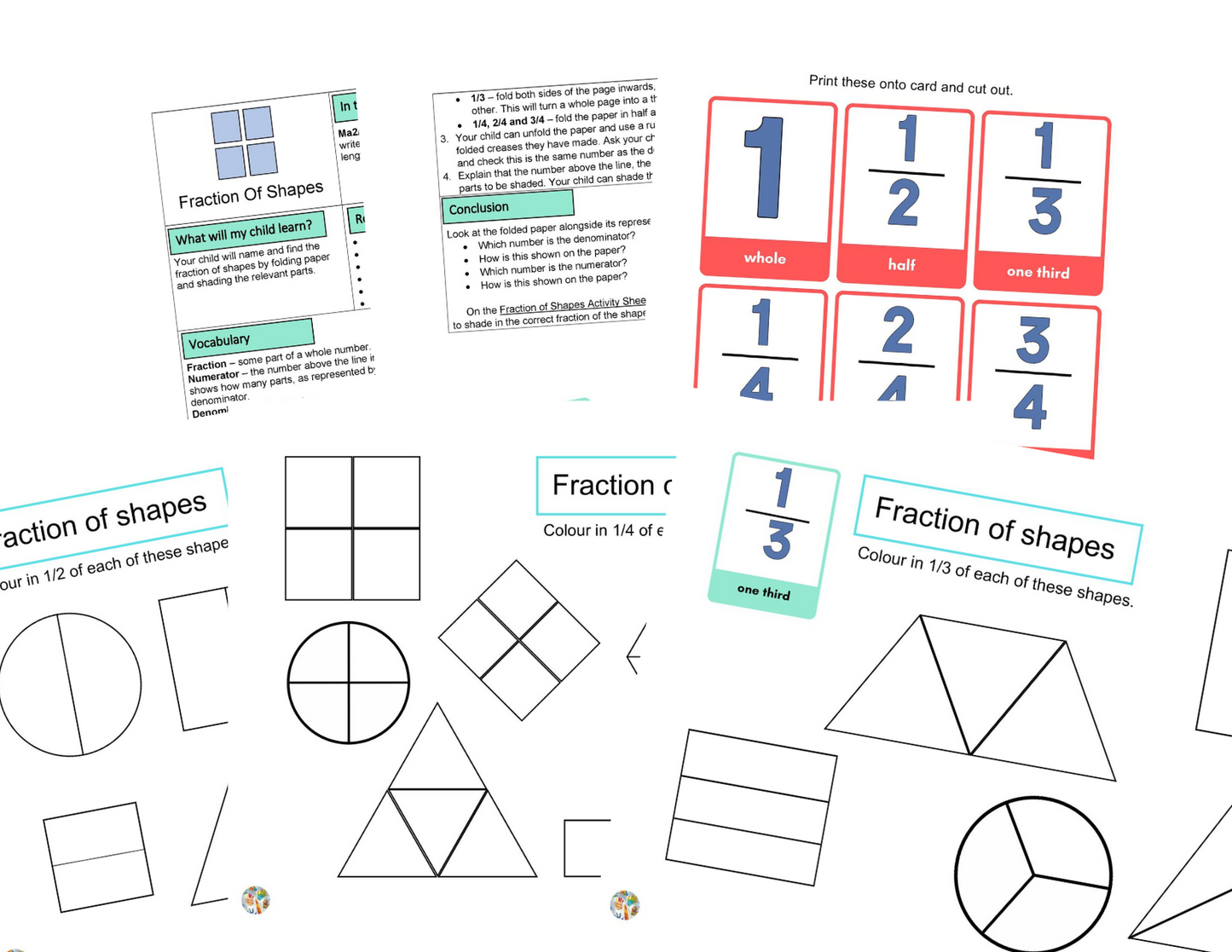 Fractions Activities