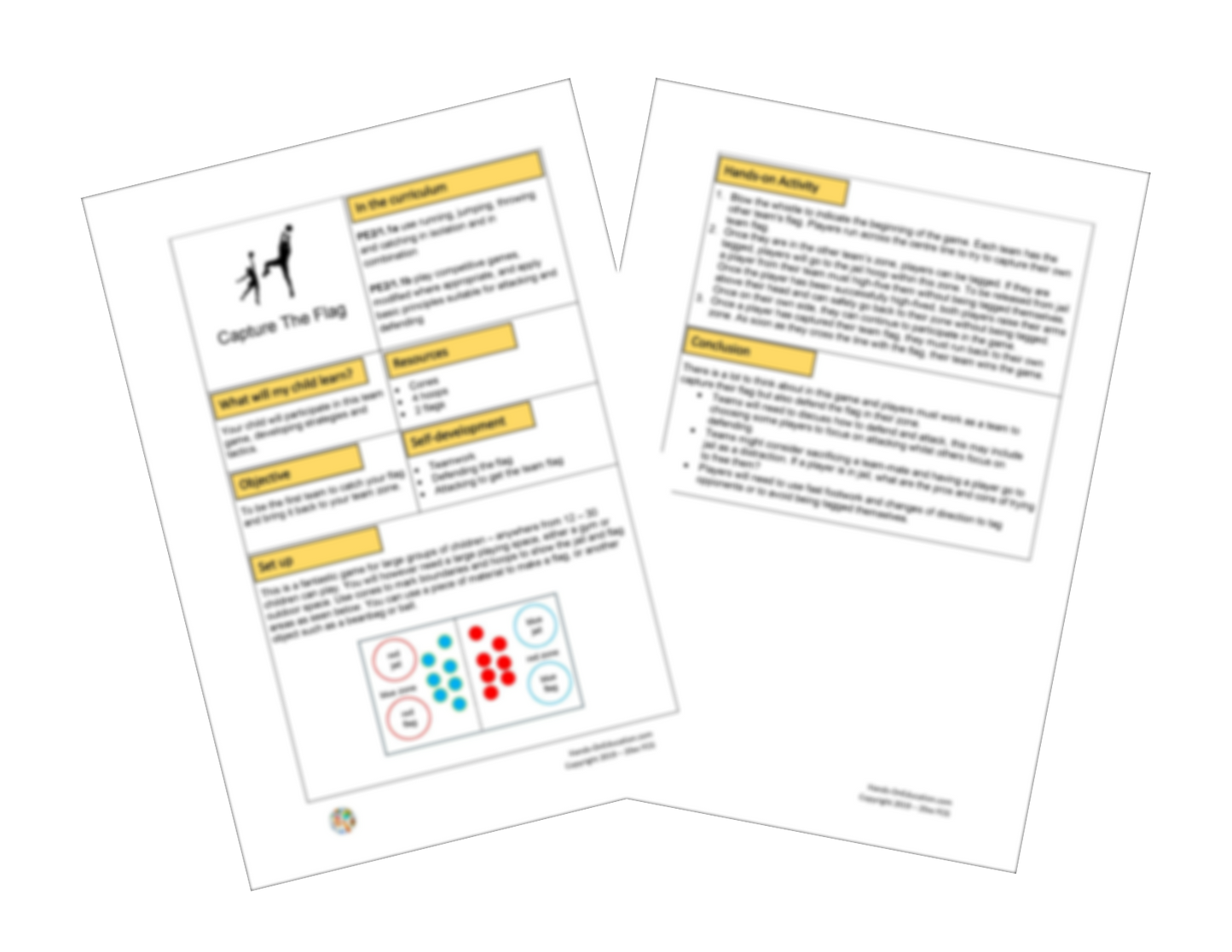 KS2 Playground Games Activities