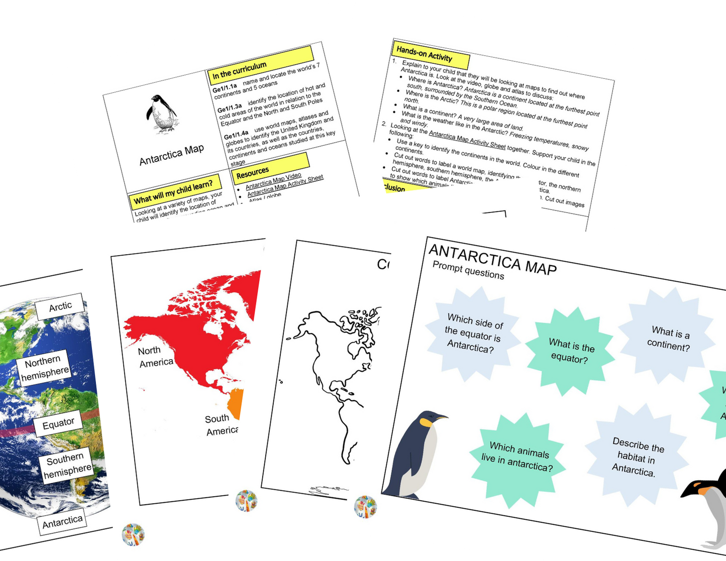 KS1 Hábitats Actividades polares