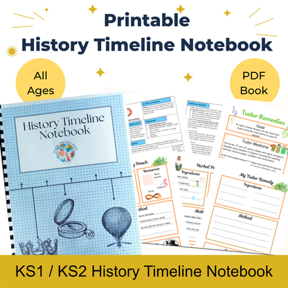 History Timeline Notebook