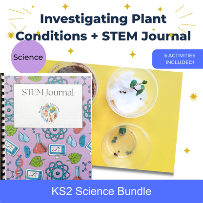 KS2 Investigación de actividades de condiciones de la planta