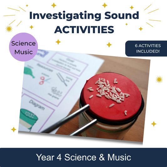 KS2 Investigación de actividades sonoras