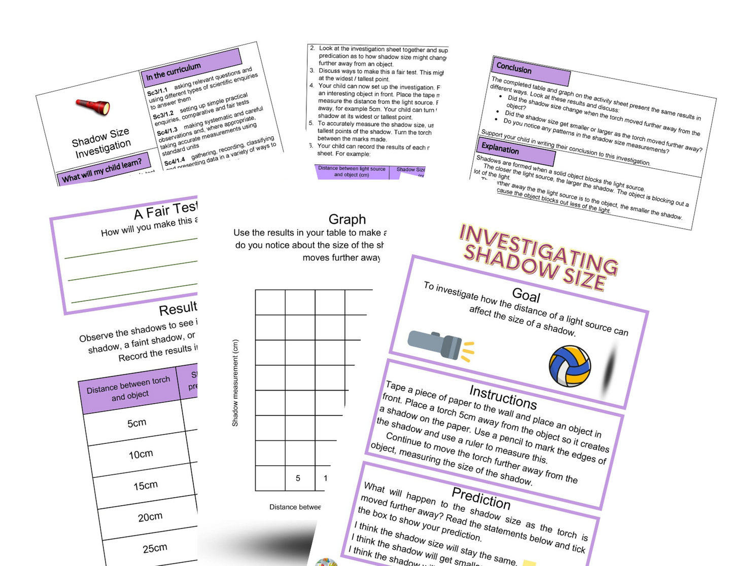 Light Shadows and Reflections + STEM Journal
