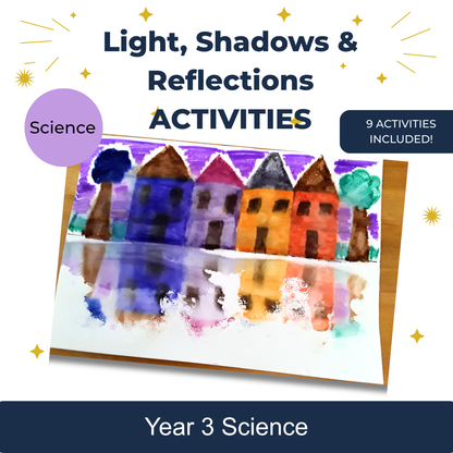 Year 3 Light, Shadows & Reflections Activities