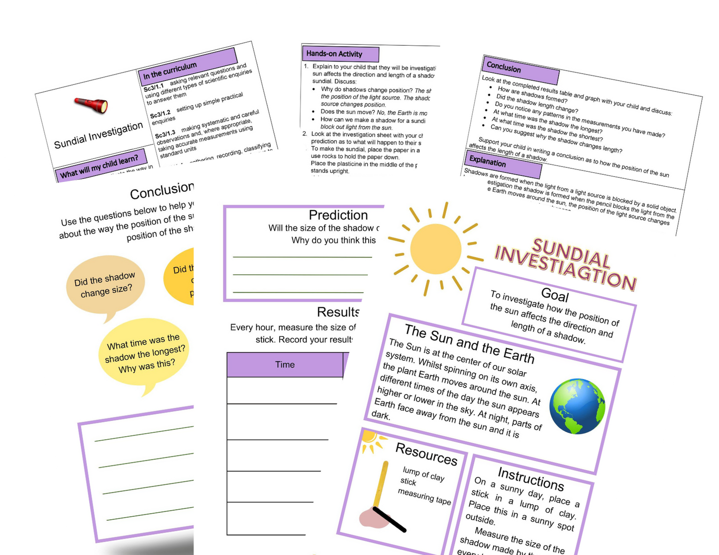 Light Shadows and Reflections + STEM Journal