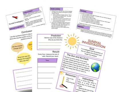 Light Shadows and Reflections + STEM Journal