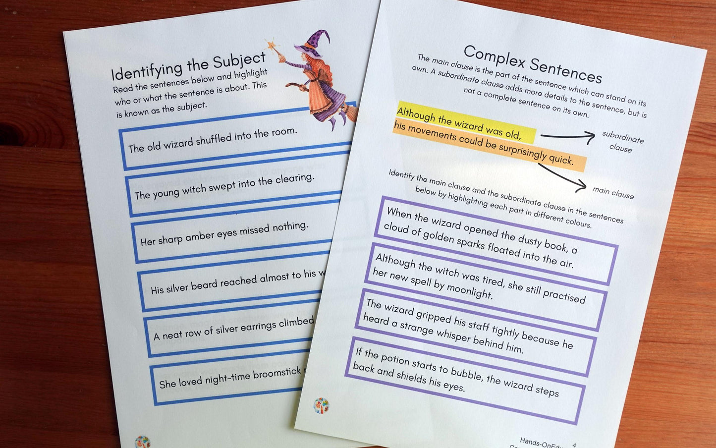 Magical Characters Activities