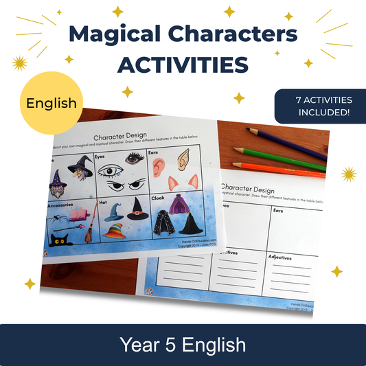 Magical Characters Activities