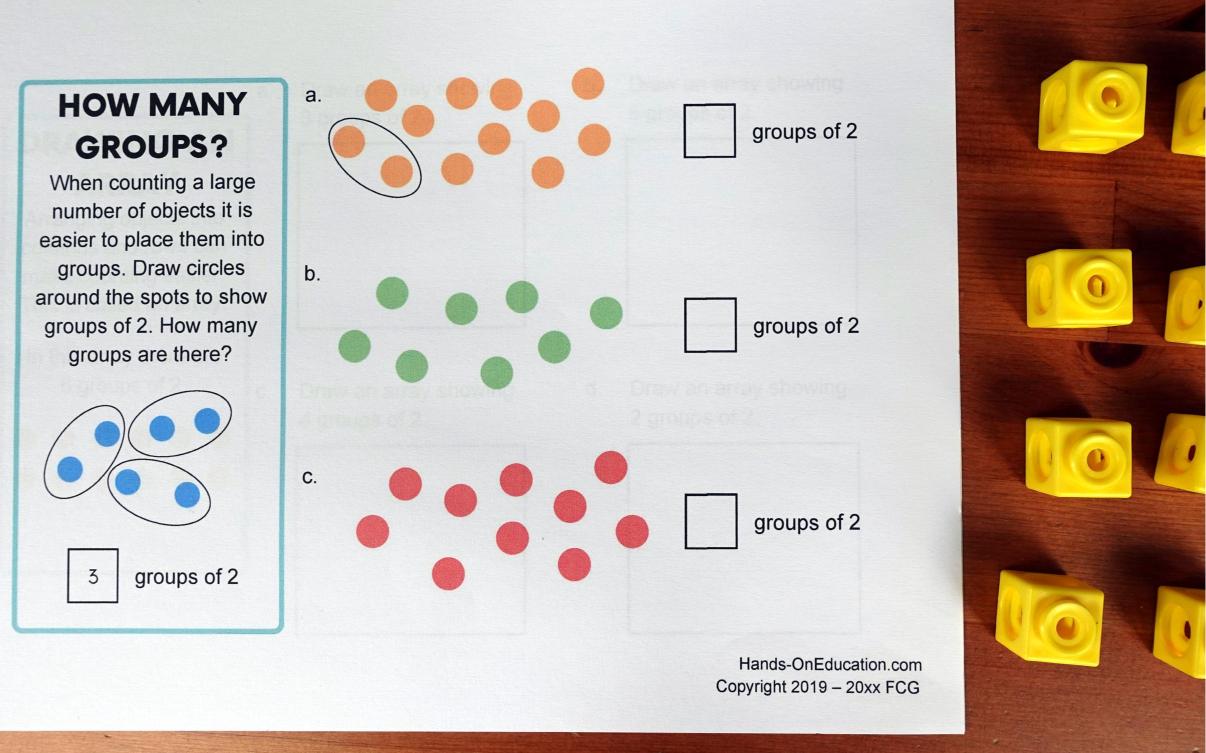 KS1 Multiplication And Division One Activities