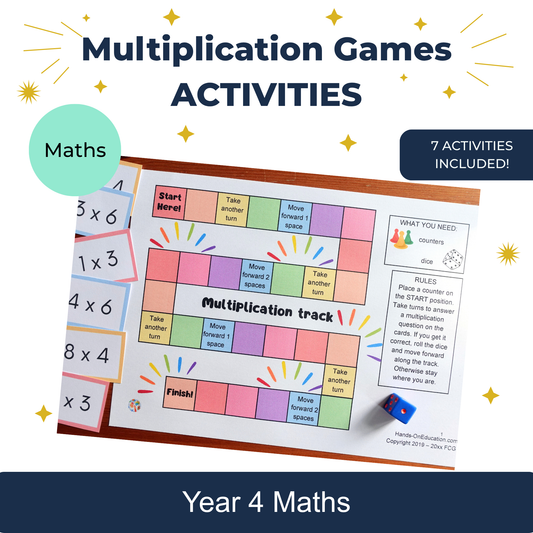 Year 4 Multiplication Games Activities