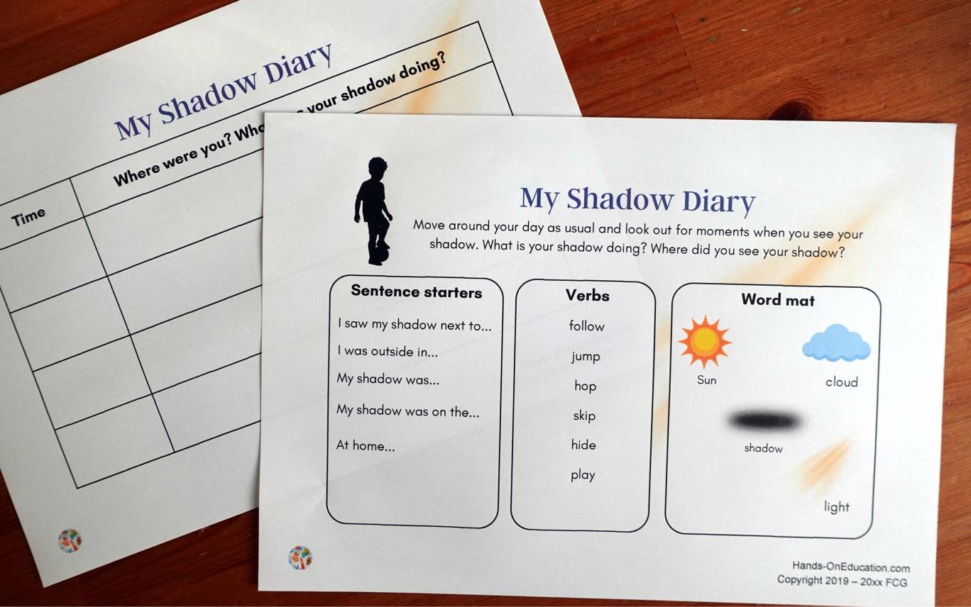 Year 3 My Shadow