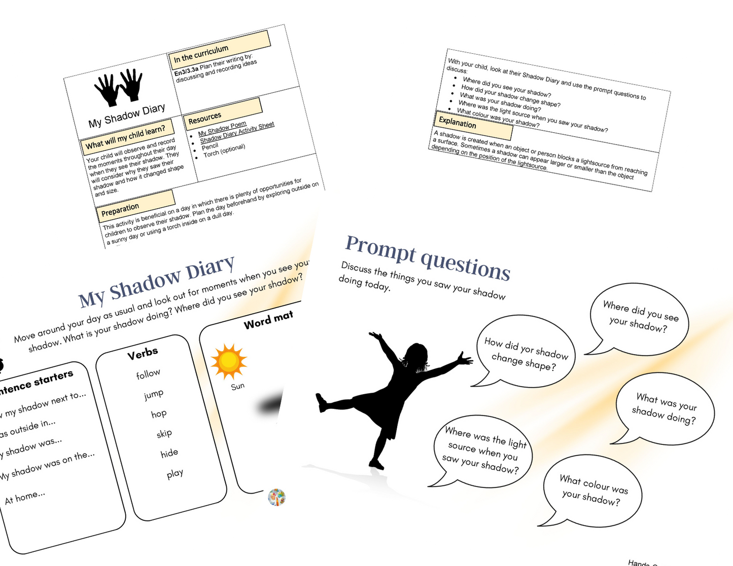 Year 3 My Shadow