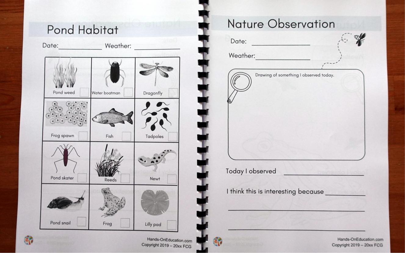 KS1 Nature Journal