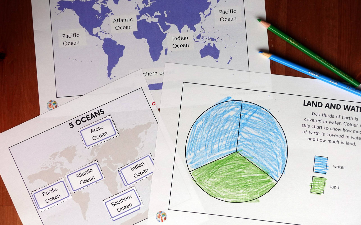 Year 2 Habitats Oceans Activities