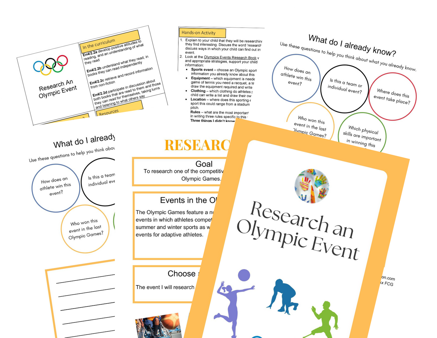 Actividades de los Juegos Olímpicos de KS2