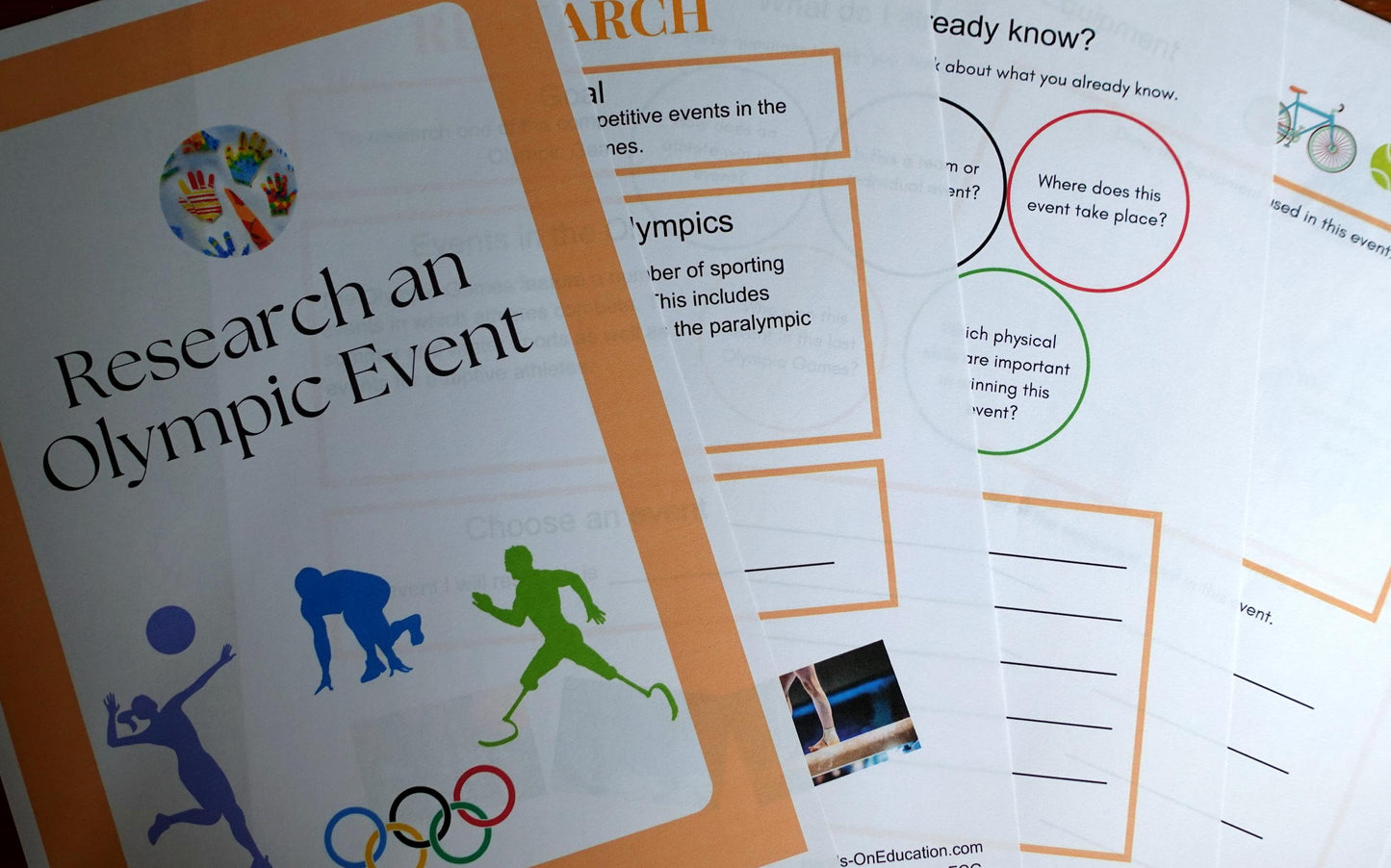 KS2 Olympics + History Timeline Notebook