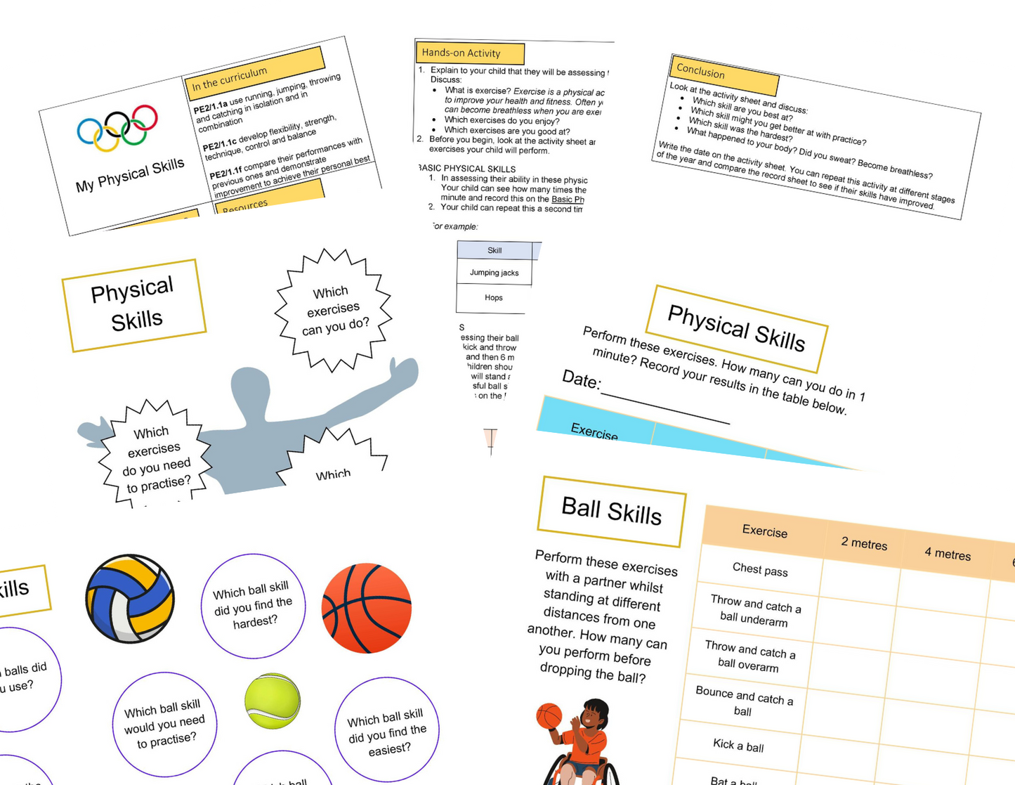 Actividades de los Juegos Olímpicos de KS2