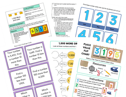 Year 4 Place Value Activities