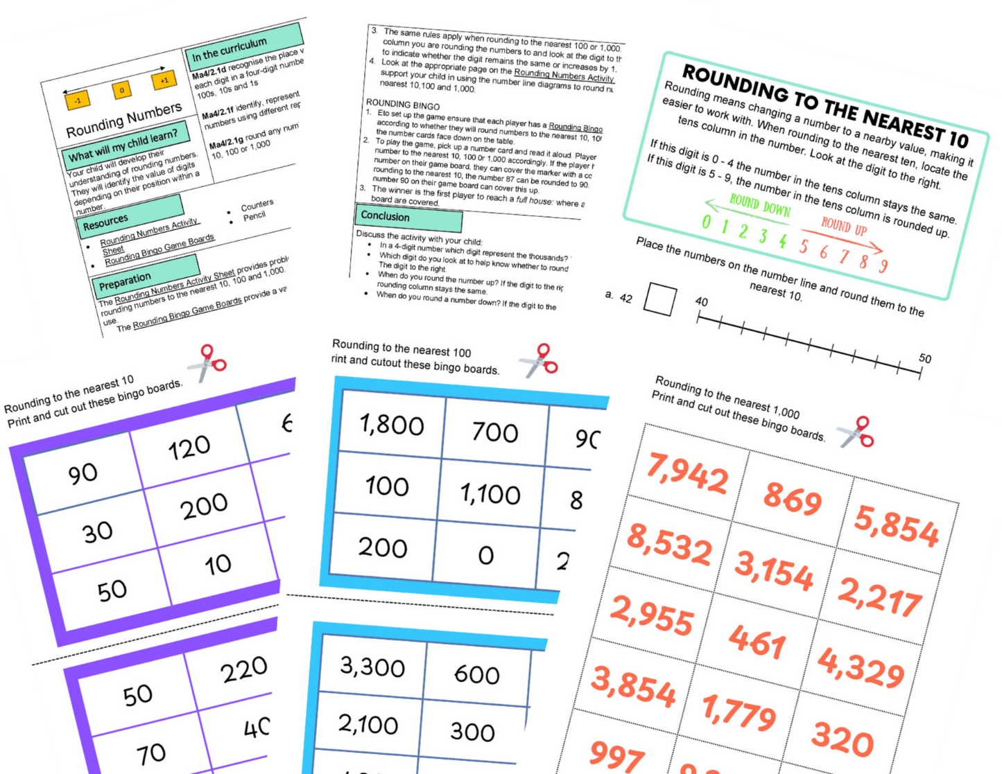 Year 4 Place Value Activities