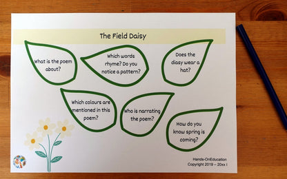 Year 1 Classical Poetry Activities